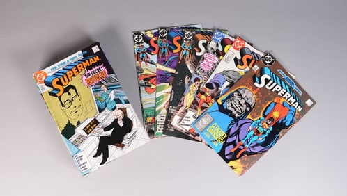 Lots Superman comic books