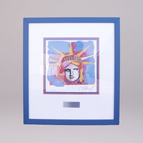 Peter Max signed lithograph