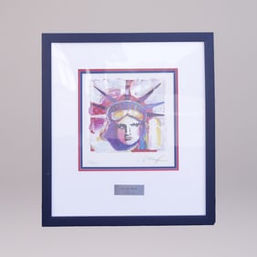 Peter Max signed lithograph
