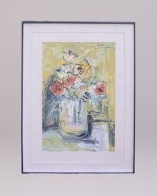 Vintage John Otterson abstract painting