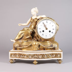 Starr & Frost antique mantle clock