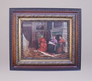 19th century Emanuel Fiala oil painting