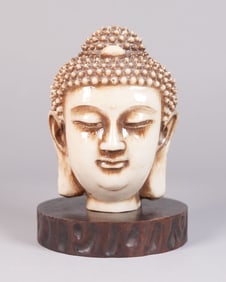 Chinese fine buddha head