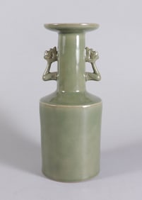 Chinese fine celadon vase