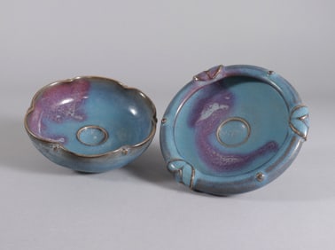 Lots Chinese purple dish