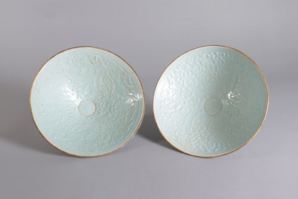 Lots Chinese white bowls