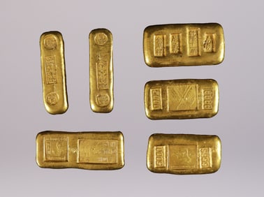 Lots Chinese fine ingots
