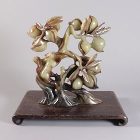 Chinese fine jade tree