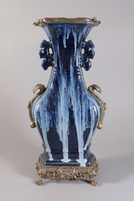 Chinese fine flambe vase