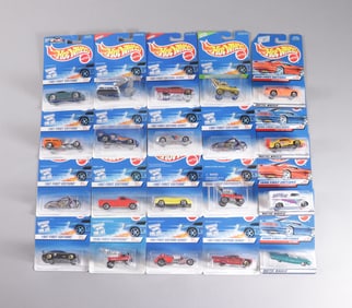 Lots Hot Wheels in original packaging
