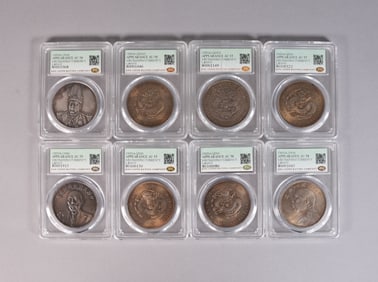 Lots Chinese coins ungraded