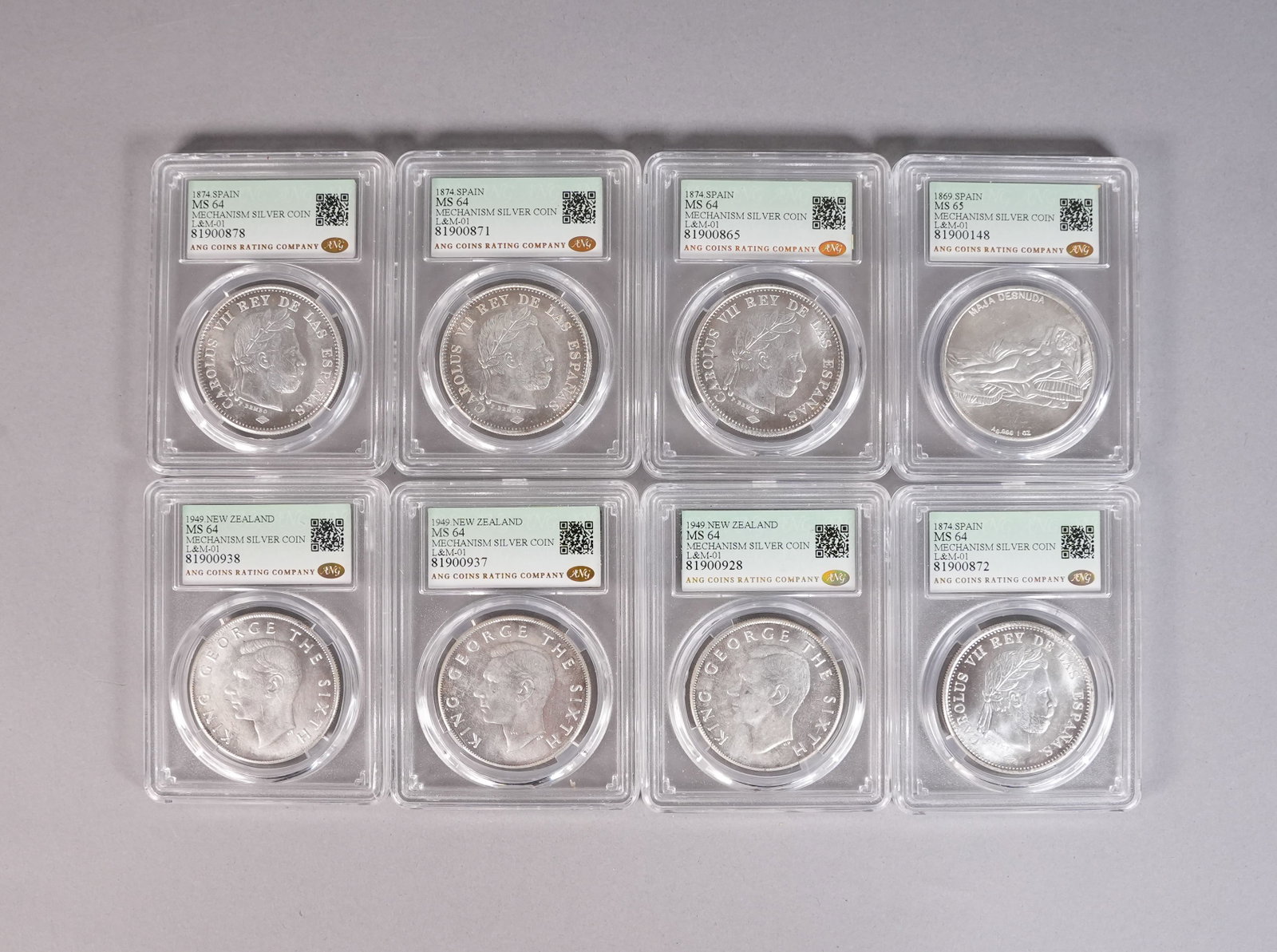Lots Spanish coins ungraded: Lots Spanish coins, ungraded or authenticated. All sales are final, no return.