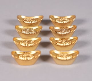 Lots Chinese ingots ungraded