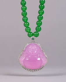 Chinese fine beaded necklace