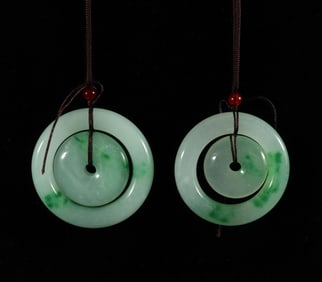 Lots Chinese round necklace