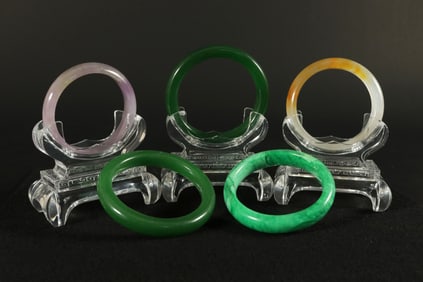 Lots Chinese round bangle