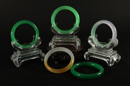 Lots Chinese round bangle