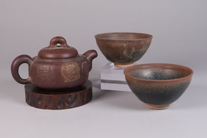 Lots Chinese tea items