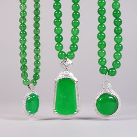 Lots Chinese fine necklace