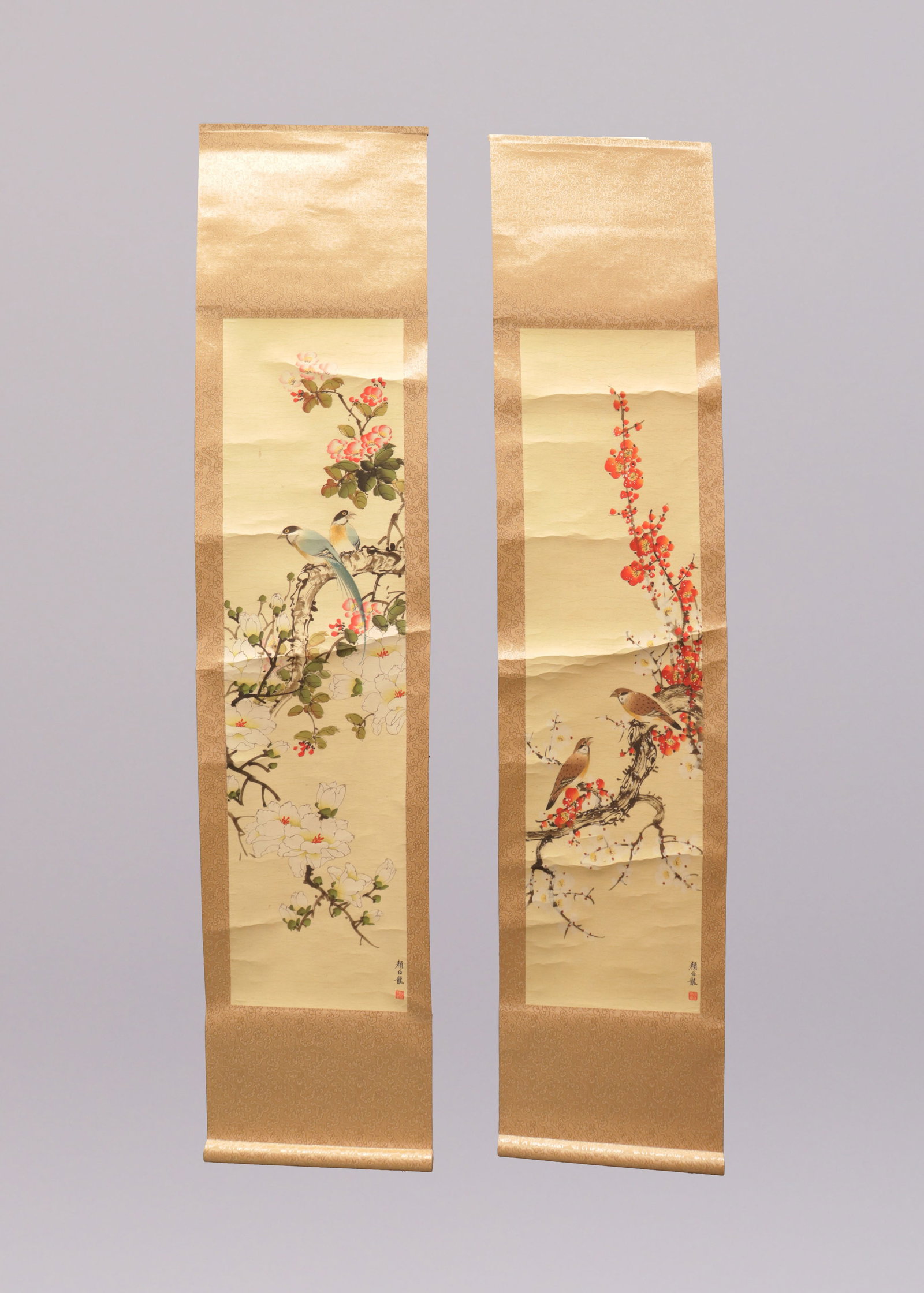 Lots Chinese fine scrolls: Lots Chinese fine scrolls.