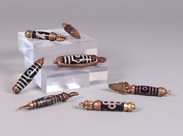Lots Tibetan dzi bead