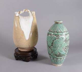 Lots Chinese pottery vase