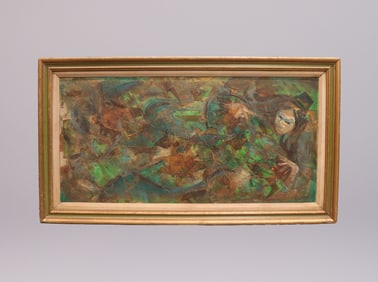 Y. Kusama painting dated 1965