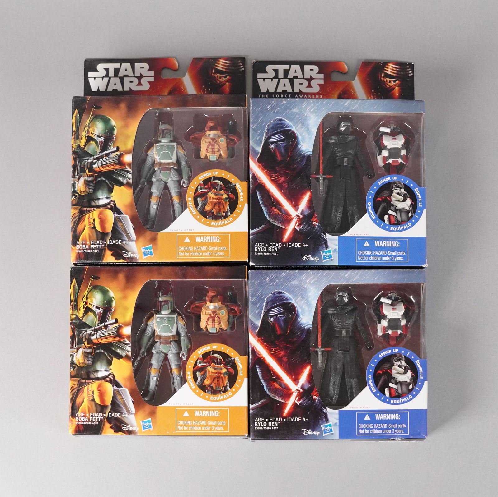 Lots Star Wars action figures: Lots Star Wars action figures, with packaging.