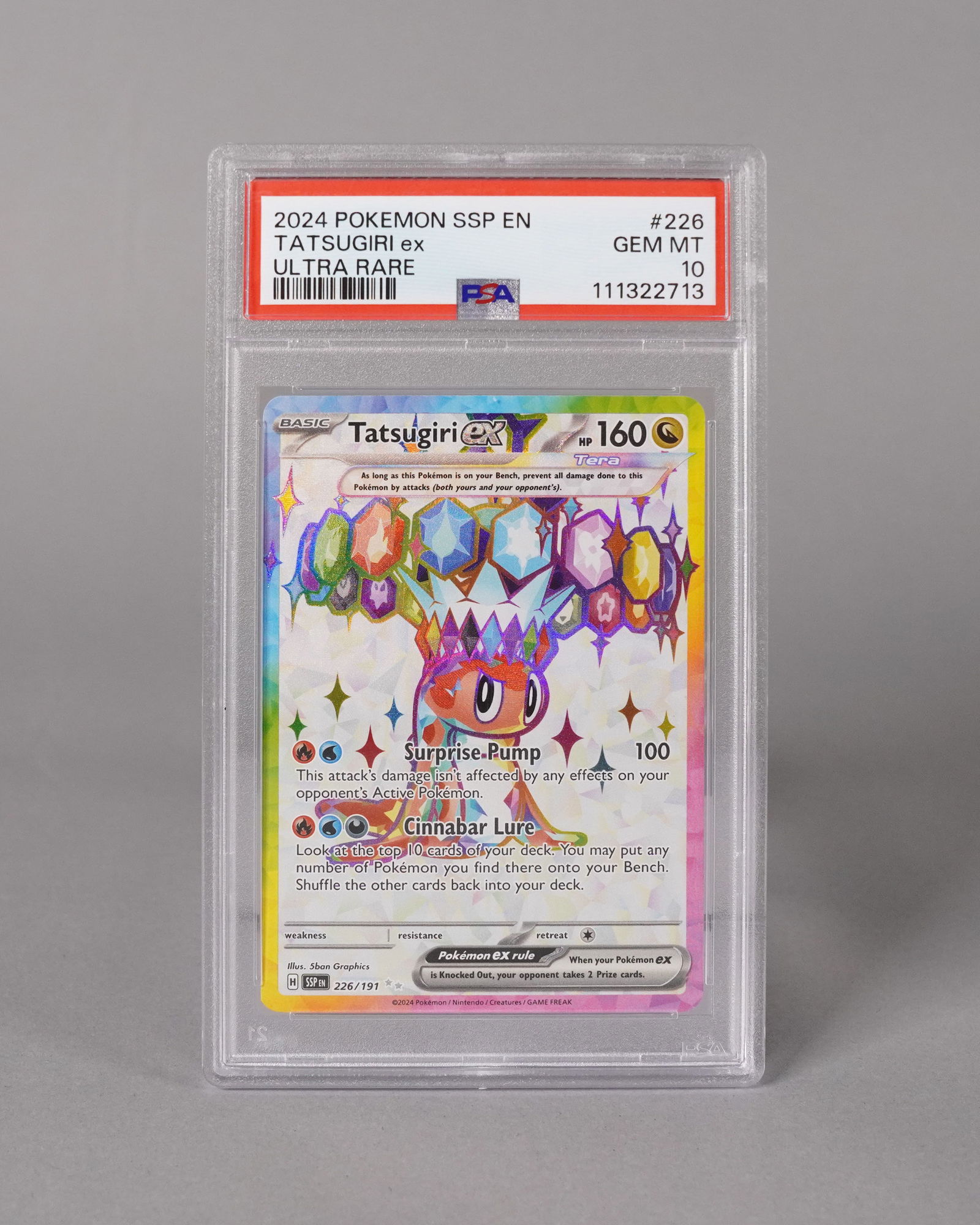 2024 Pokemon PSA 10 card (1 of 4)