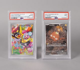 Lots Pokemon PSA graded cards