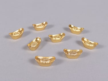 Lots Chinese ingots ungraded