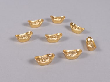 Lots Chinese ingots ungraded