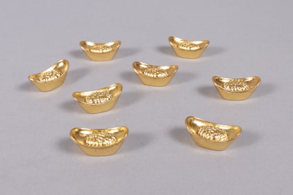 Lots Chinese ingots ungraded