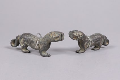 2 Chinese bronze seals