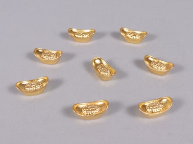 Lots Chinese ingots ungraded