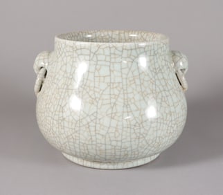 Chinese crackled censer