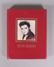 A vintage Elvis album book