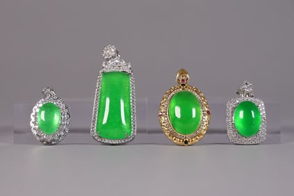 Lots Chinese apple green items