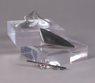 Lots vintage Georg Jensen sterling silver Henning Koppel designed brooch