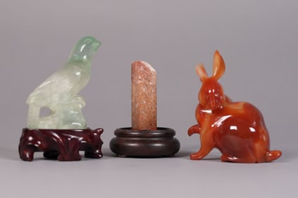 Lots Chinese fine carvings
