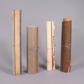 Lots Chinese scrolls estate