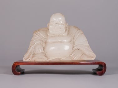 Chinese carved happy buddha