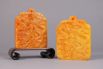 Lots Chinese dragon plaques