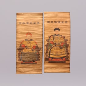 Lots Chinese fine scrolls