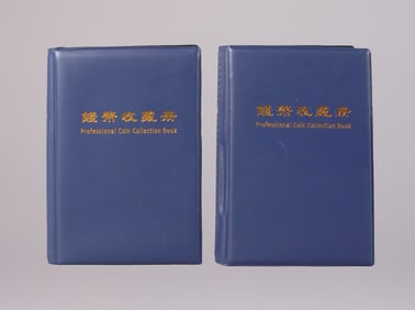 Lots Chinese coins in albums