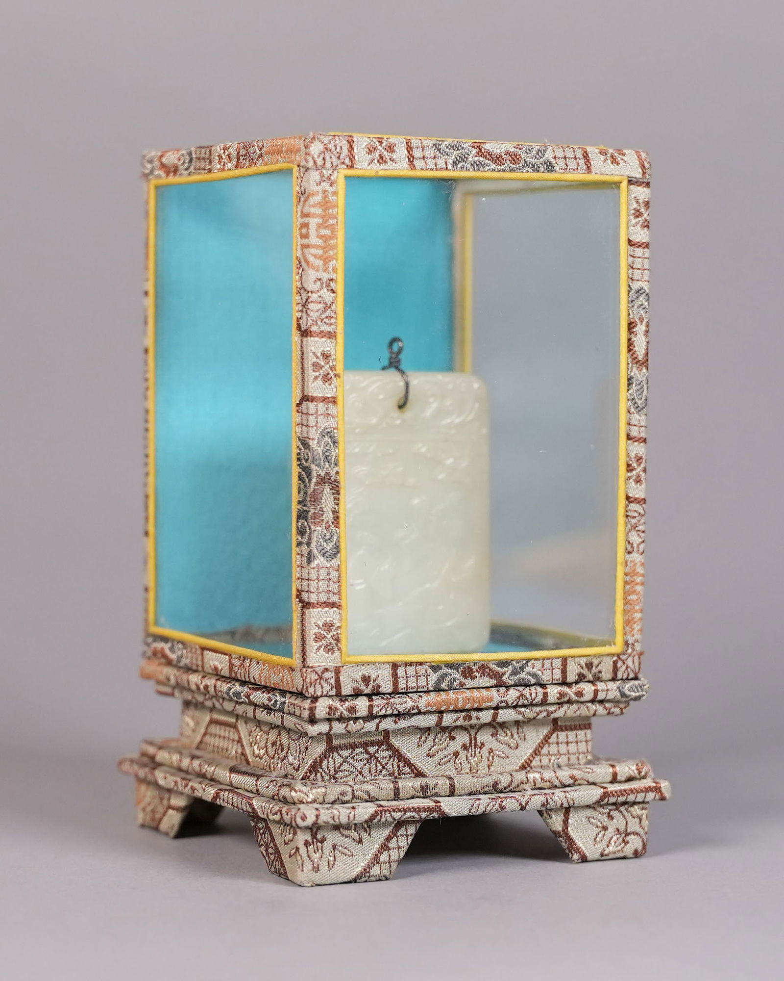 Chinese antique jade carved plaque (1 of 7)