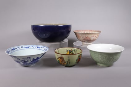 Lots Chinese fine bowls