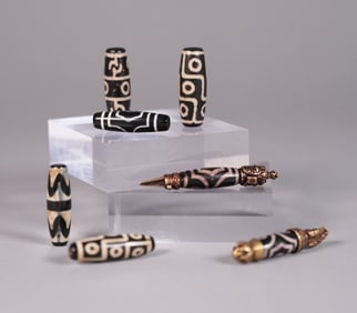 Lots Tibetan dzi beads