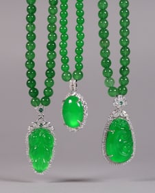 Lots Chinese fine necklace