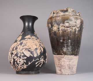 Lots Chinese pottery vase